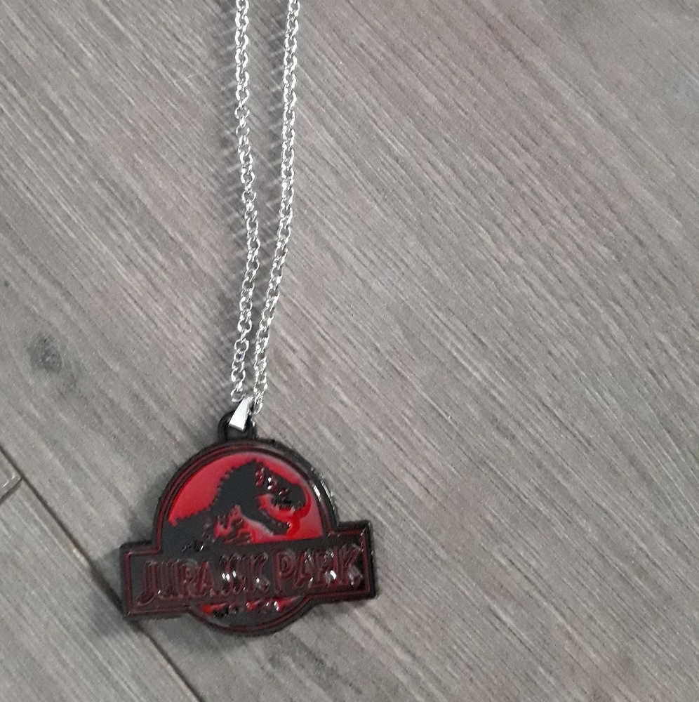 New jurassic park necklace